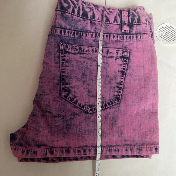Joe Boxer  Shorts Women's Sz 7 Juniors Denim Purple  Mini  Short NWT - Picture 4 of 5